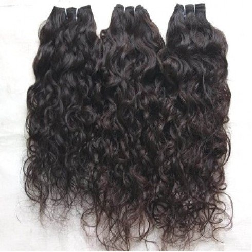 100% Single Donor Curly Human Hair,Raw  temple donated, Cuticle Aligned hair